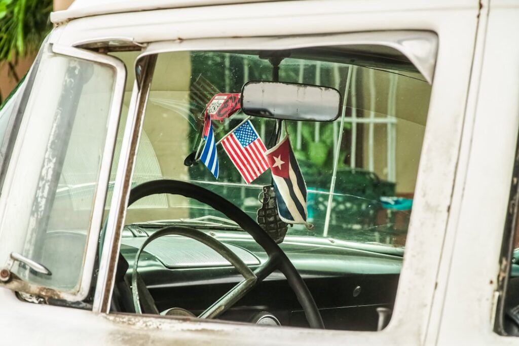 Photo Cuban flag